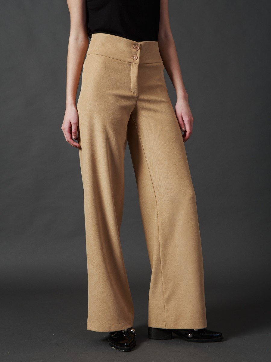 PANTALON ANCHO PANA TWILL