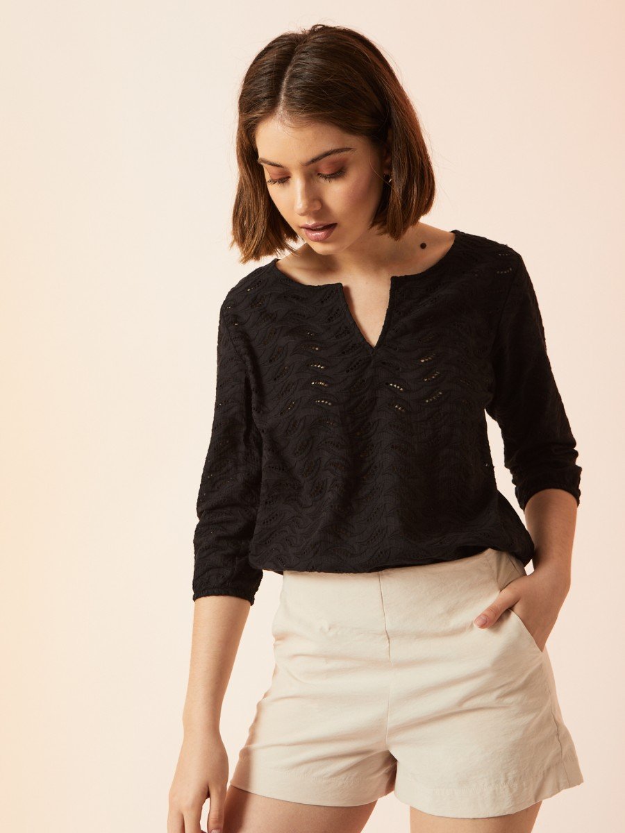 BLUSA DE BRODERIE