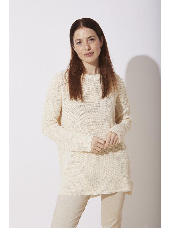 SWEATER TEJIDO LARGO