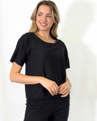 BLUSA MANGAS CORTAS