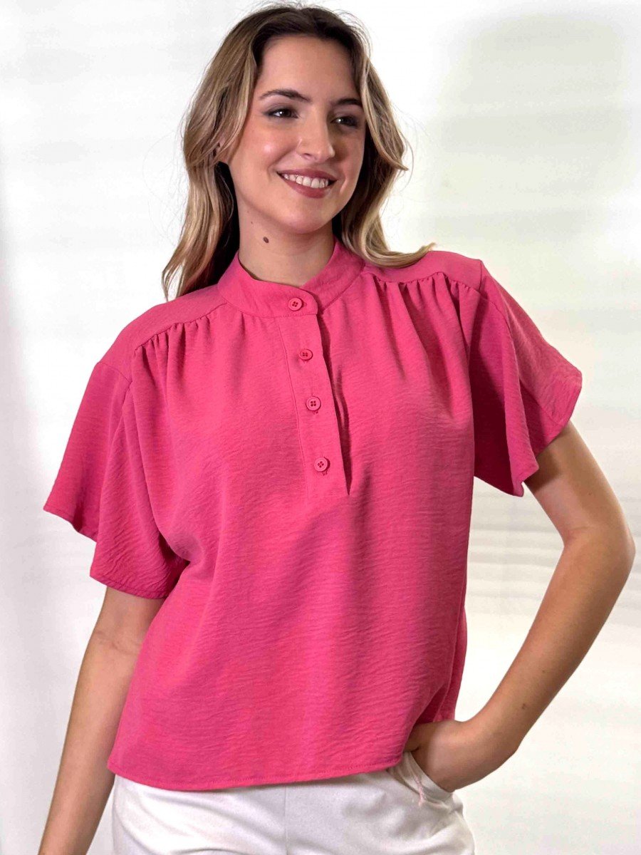 BLUSA CUELLO MAO