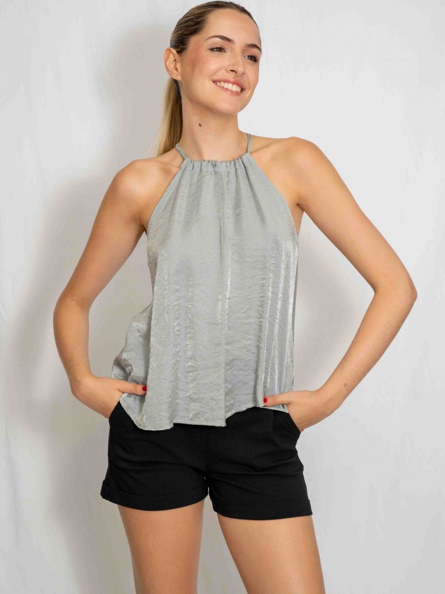 BLUSA ESCOTE AMERICANO